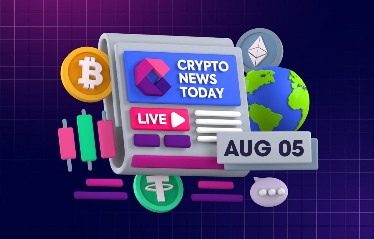 [LIVE] Crypto News Today: Latest Updates for August 05, 2025 –Crypto Market Rebounds as Layer 2 Tokens Lead Surge, ETH Briefly Breaks Above $3,700