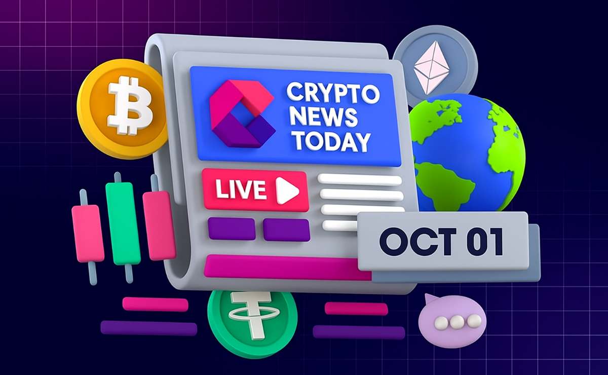 [LIVE] Crypto News Today: Latest Updates for Oct. 01, 2025 – Spot Solana ETF Approval Seen as Early as Next Week, Altcoins Expected to Rally