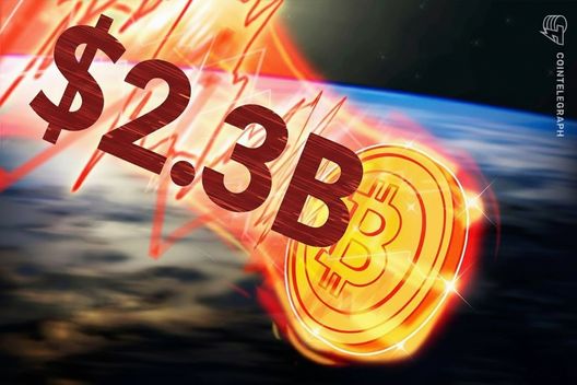 Bitcoin loses $2.3B in biggest crash since 2021 as capitulation intensifies: Analyst